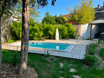 Aménagement autour d’une piscine - Paysages des deux rivères-4